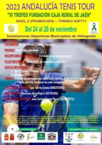 CCTO JAÉN: T. EN VILLARGORDO: «VI TROFEO FUNDACIÓN CAJA RURAL DE JAÉN»