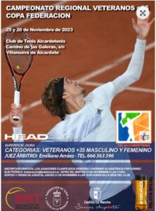 REGIONAL COPA FEDERACIÓN +35 EN VILLANUEVA DE ALCARDETE