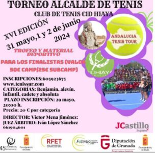 TORNEO CIRCUITO DE JAÉN EN CLUB DE TENIS HIAYA DE BAZA