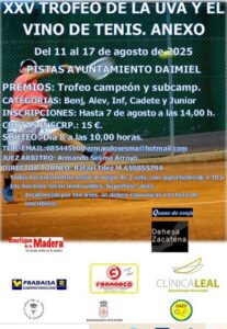 XXV TORNEO DE LA UVA Y EL VINO EN DAIMIEL