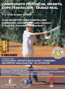 PROVINCIAL INFANTIL COPA FEDERACIÓN EN C.D.T. PUERTOLLANO