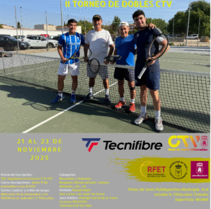 TORNEO DE DOBLES EN CLUB TENIS VILLACAÑAS