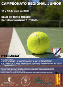 REGIONAL JUNIOR EN CLUB DE TENIS TOLEDO