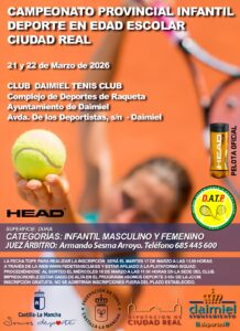 PROVINCIAL INFANTIL EN DAIMIEL TENIS CLUB