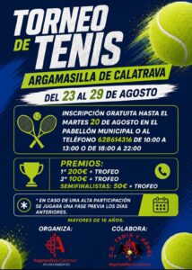 TORNEO NO FEDERADO EN ARGAMASILLA DE CALATRAVA